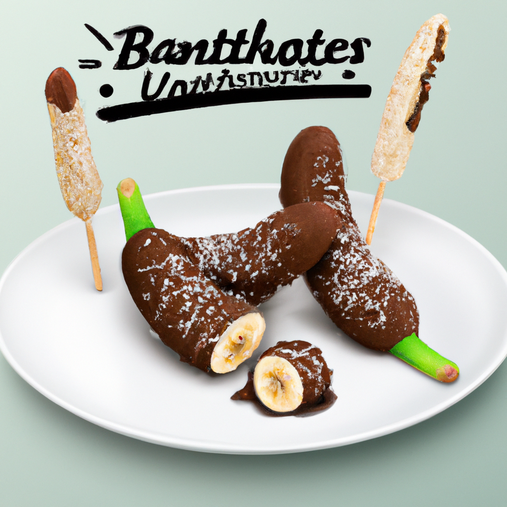 Chocolate Covered Frozen Bananas