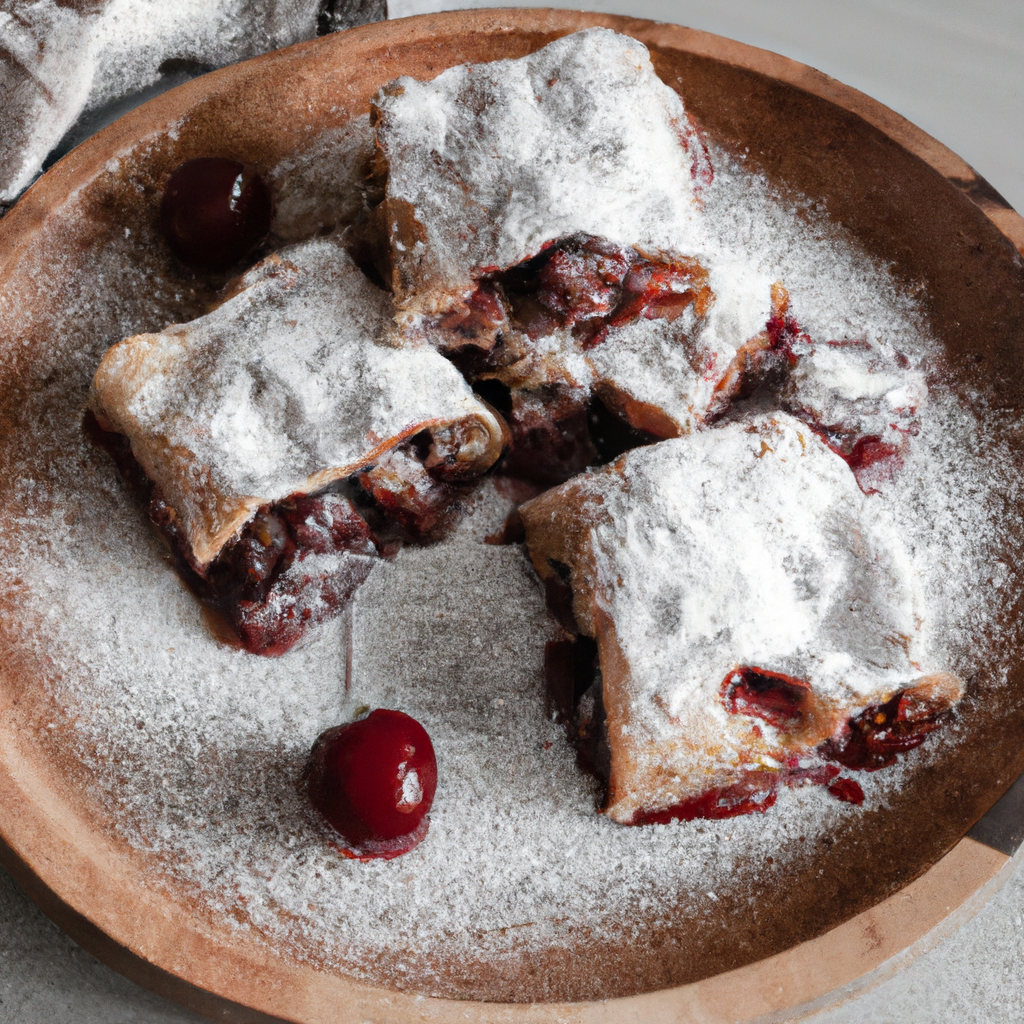 Gooey Cherry Bars