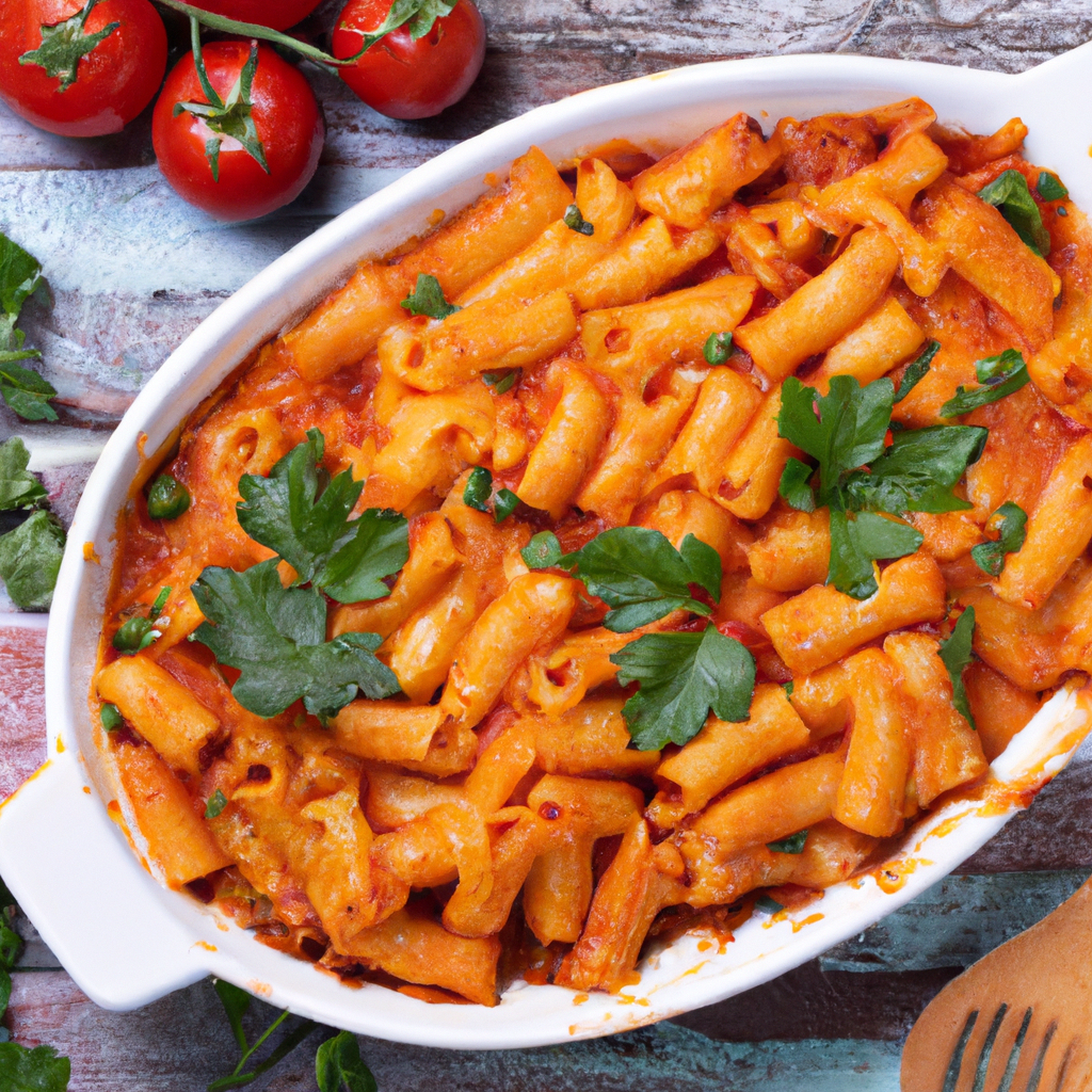 Hot Brown Pasta Casserole