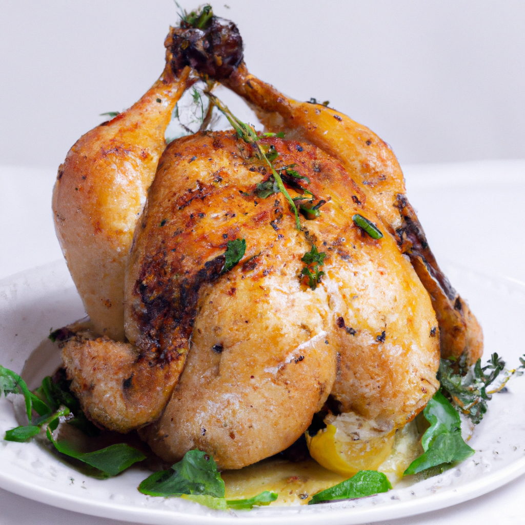 Pesto Stuffed Hens