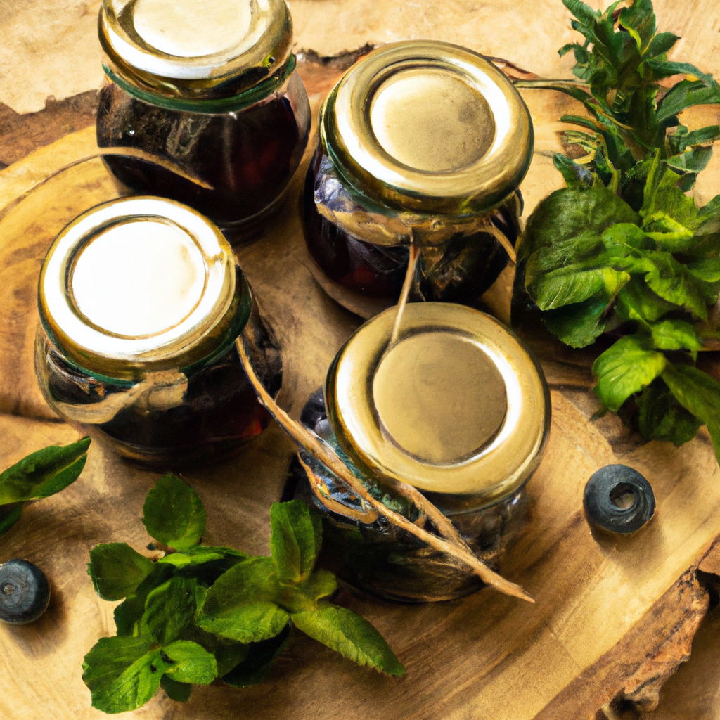 Green Tomato Blueberry Jam