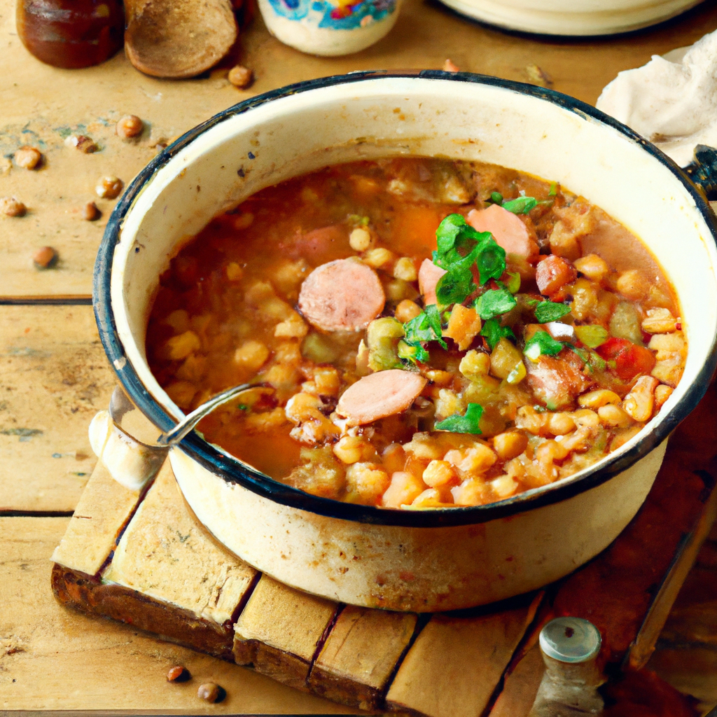 Bean And Sausage Soup