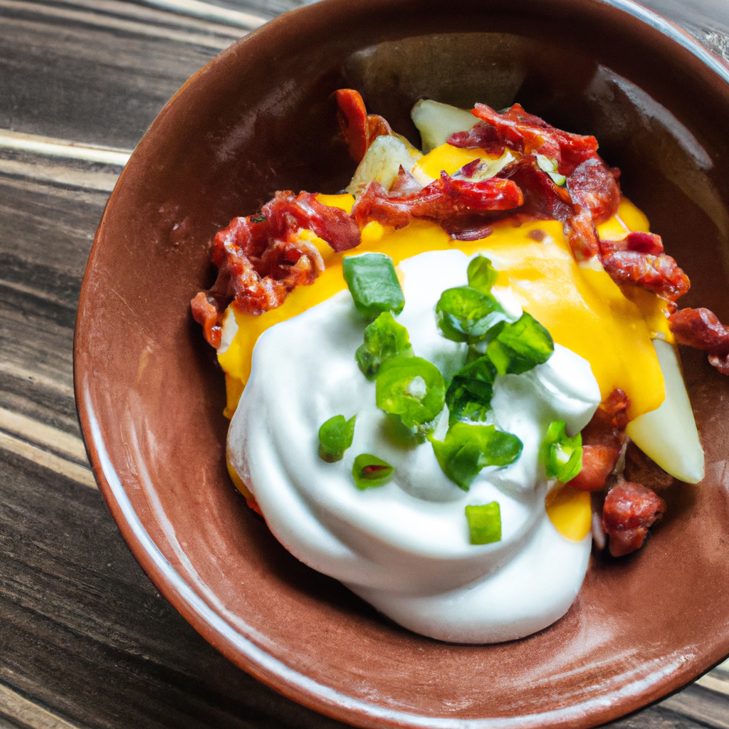 Cheesy Potato And Bacon Chili