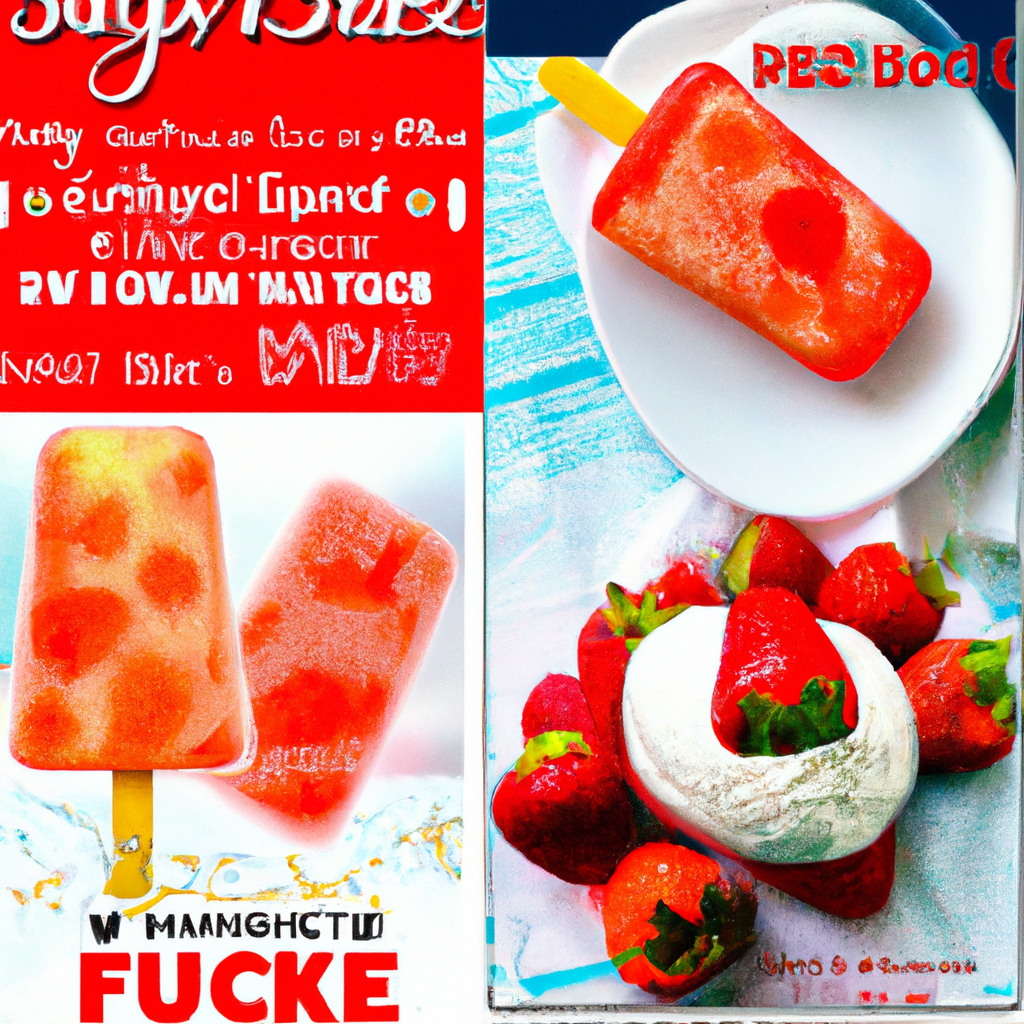 Strawberry Shortcake Popsicles