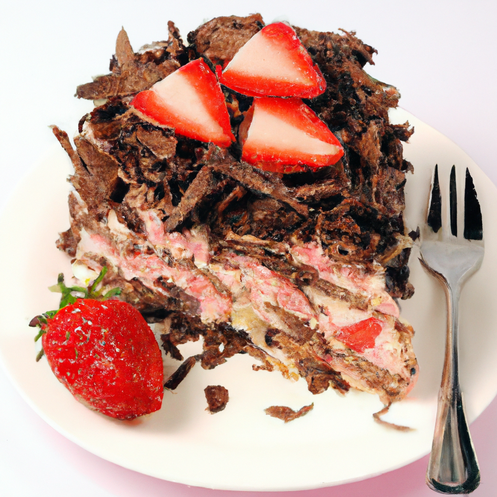 Erdbeer Maulwurf Torte
