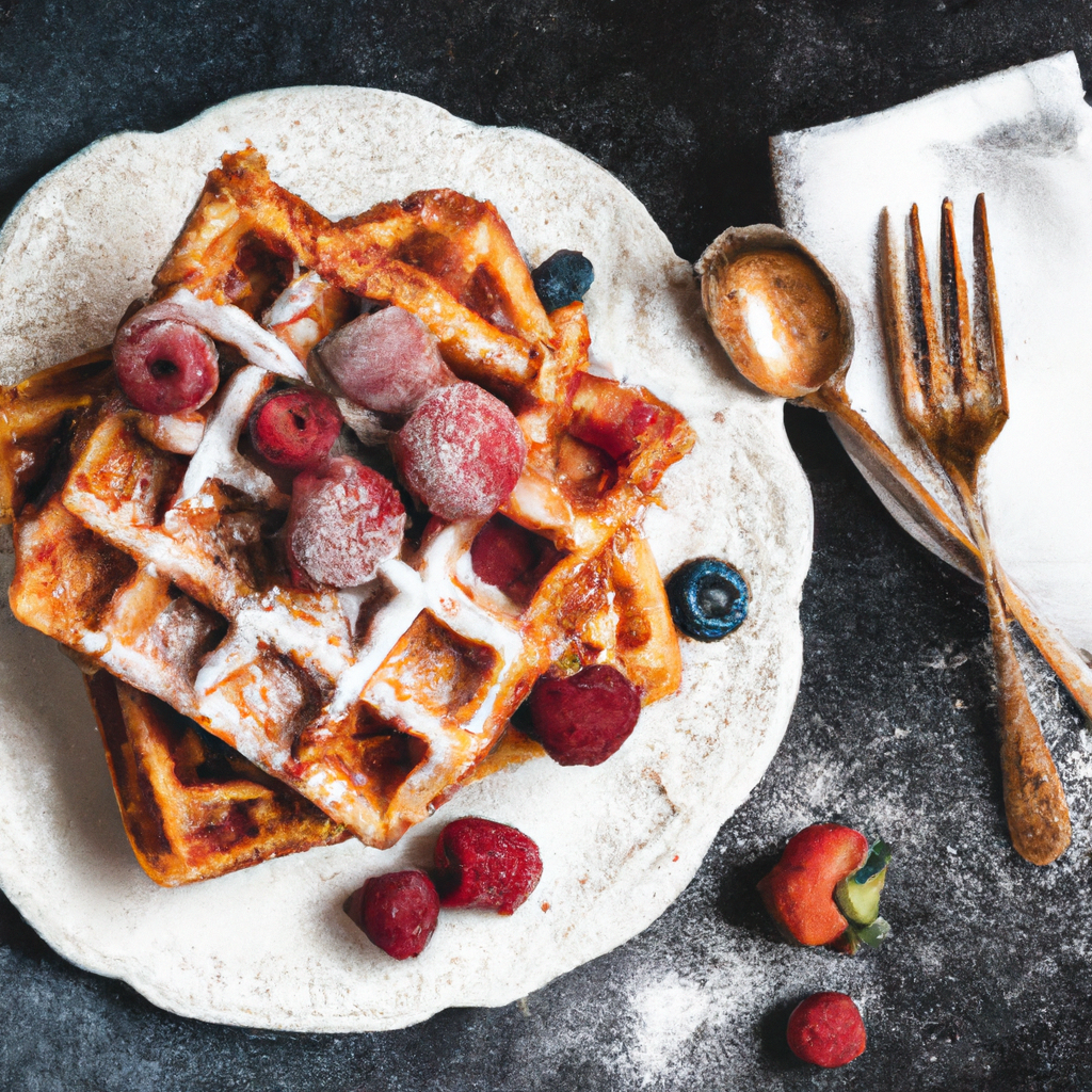 Dulce De Leche Waffles