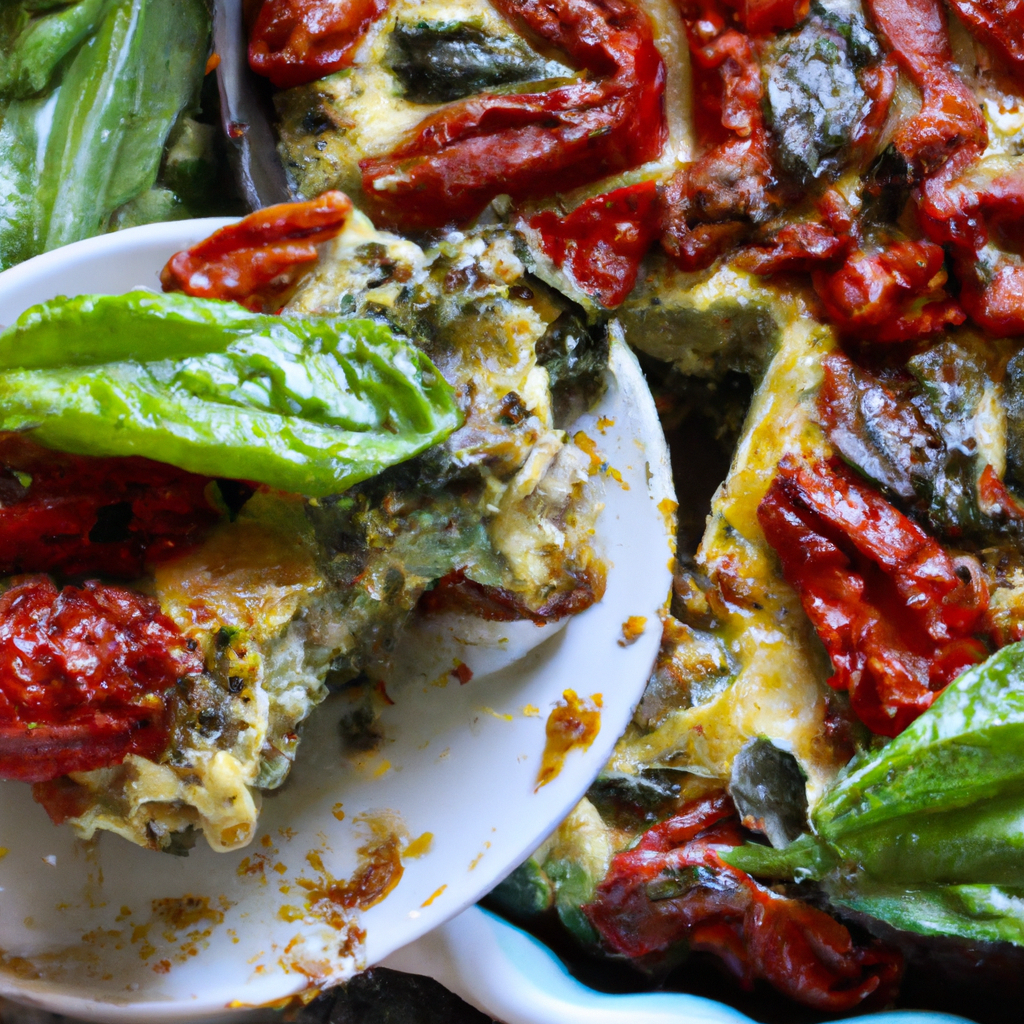 Italian Spinach Brunch Casserole