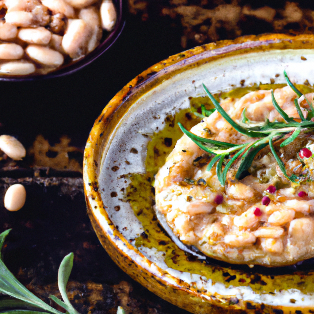 Baked White Bean And Rosemary Spread
