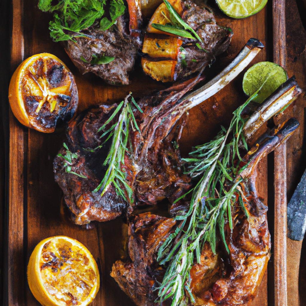Basque Barbecue Leg Of Lamb