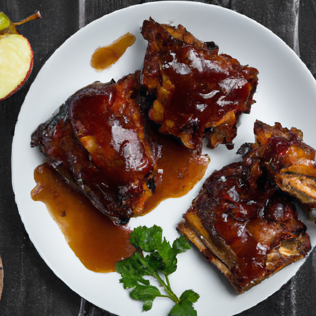 Apple Barbecue Spareribs