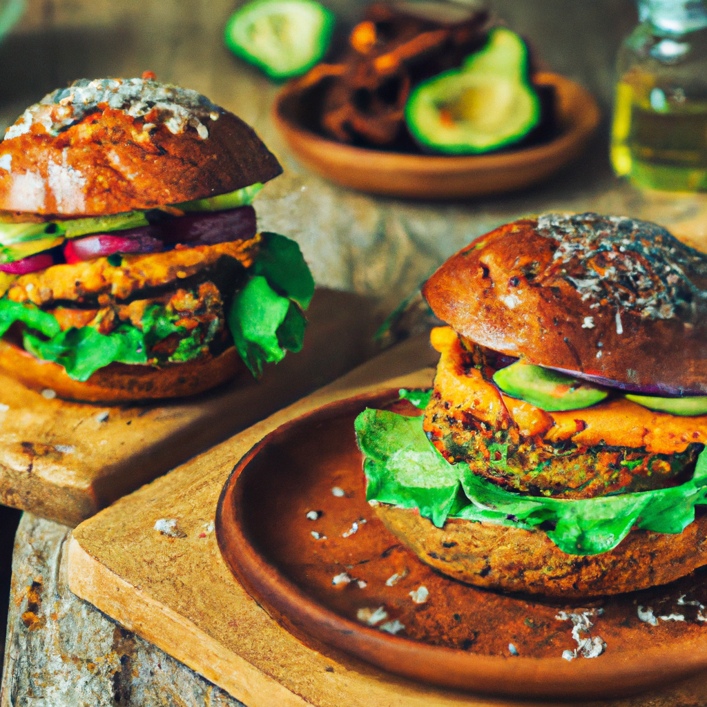 Lentil Veggie Burgers