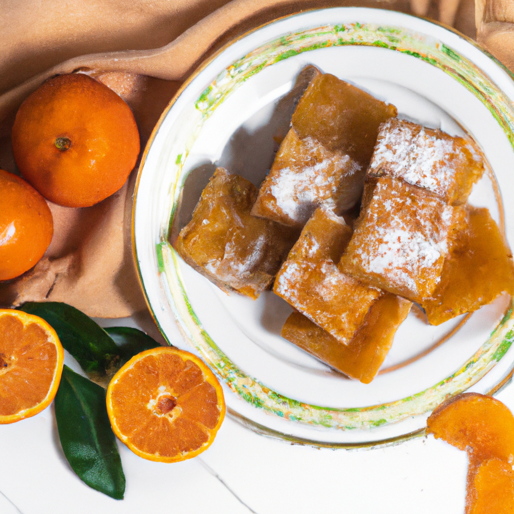 Orange Honey Bars