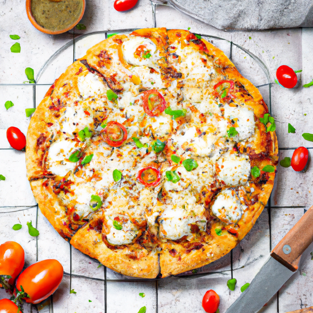 Chicken Ranch Pizza
