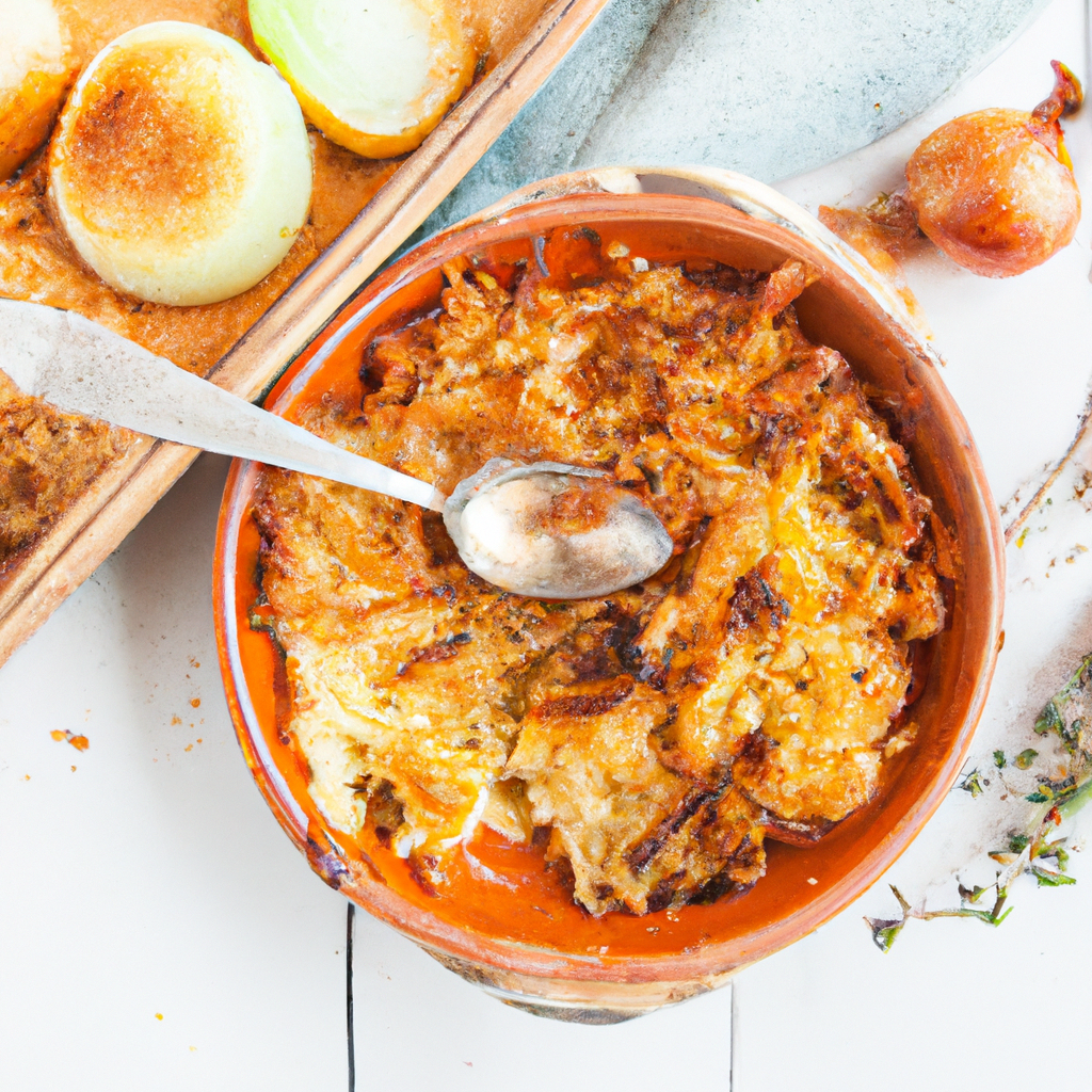 French Fried Onion Spoon Bread
