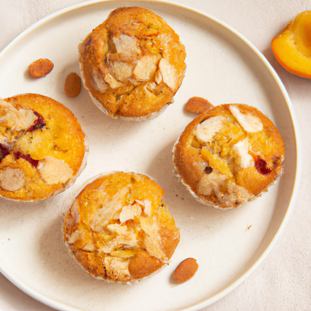 Just Peachy Almond Muffins