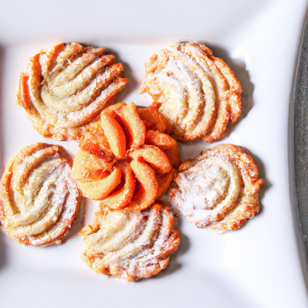 Orange Spritz Cookies