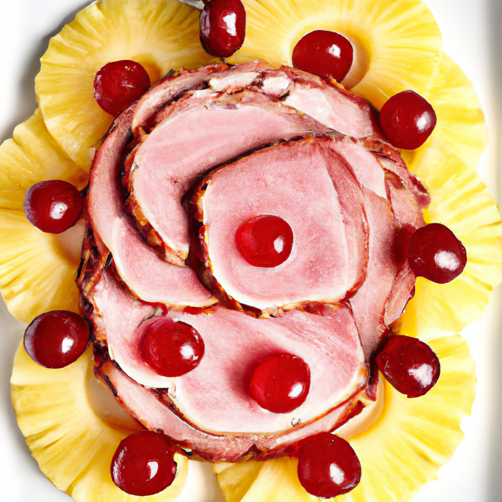 Butter Rum Ham And Pineapple