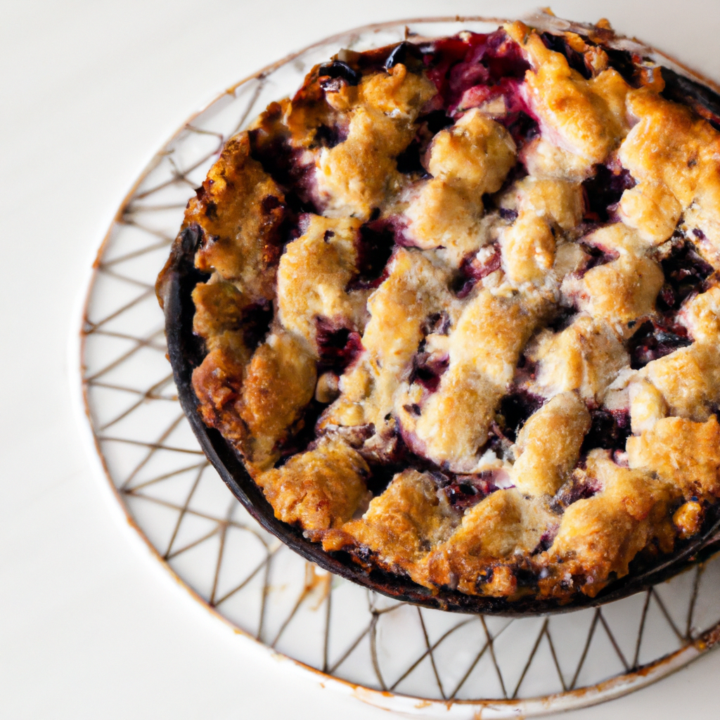 Old Fashioned Huckleberry Pie