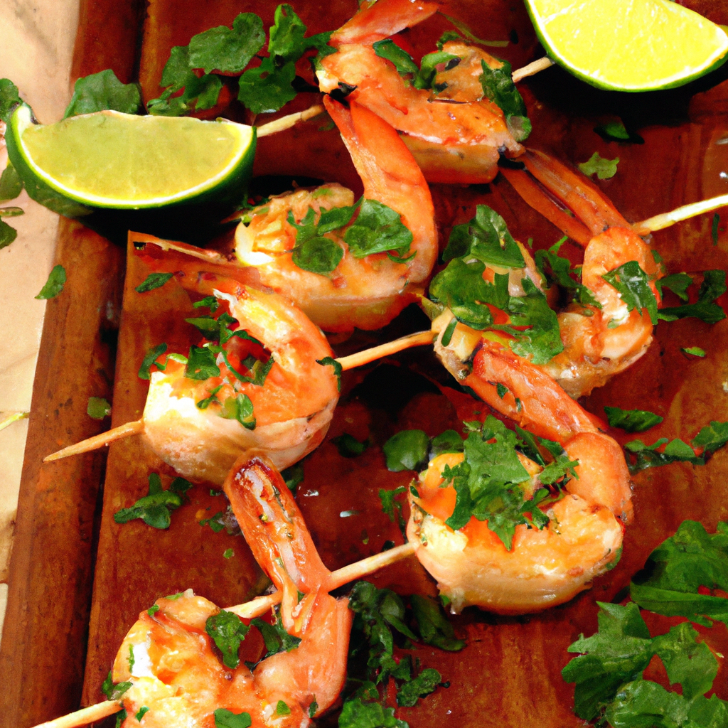 Broiled Shrimp In Beer