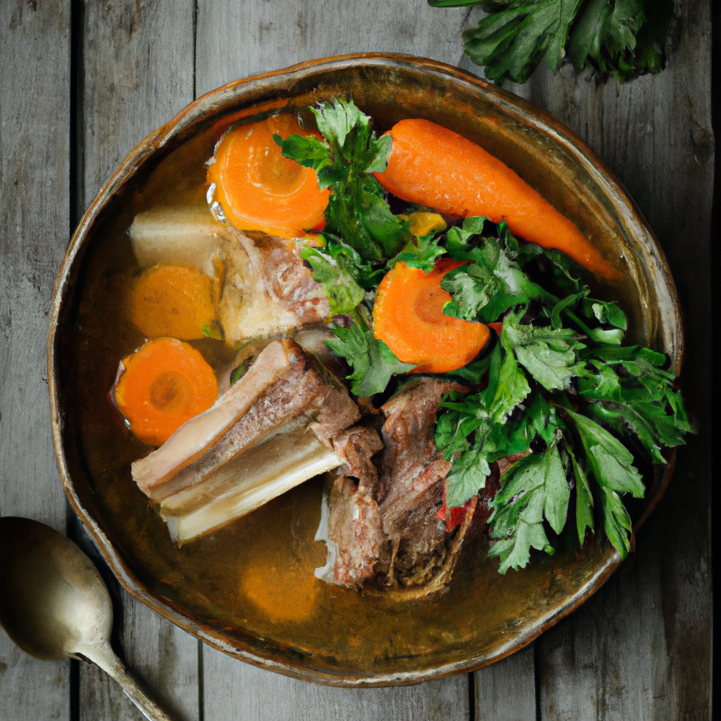 Mixed Vegetable And Spare Ribs Soup