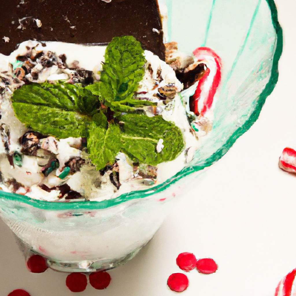 Peppermint Ice Cream Dessert