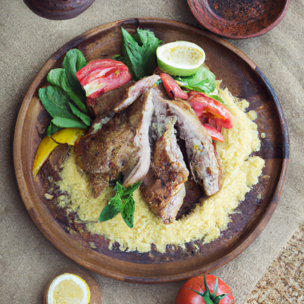 Barbecued Lamb