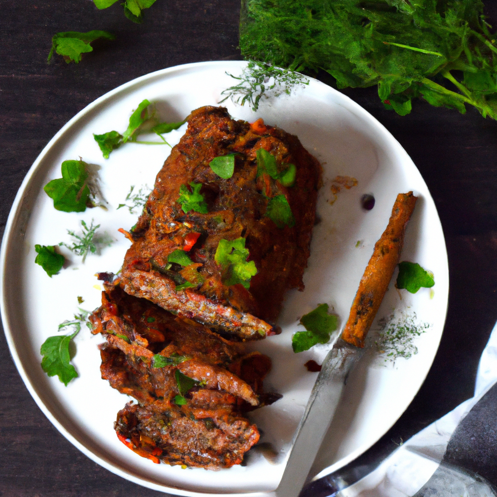 Brown And Wild Rice Meatloaf
