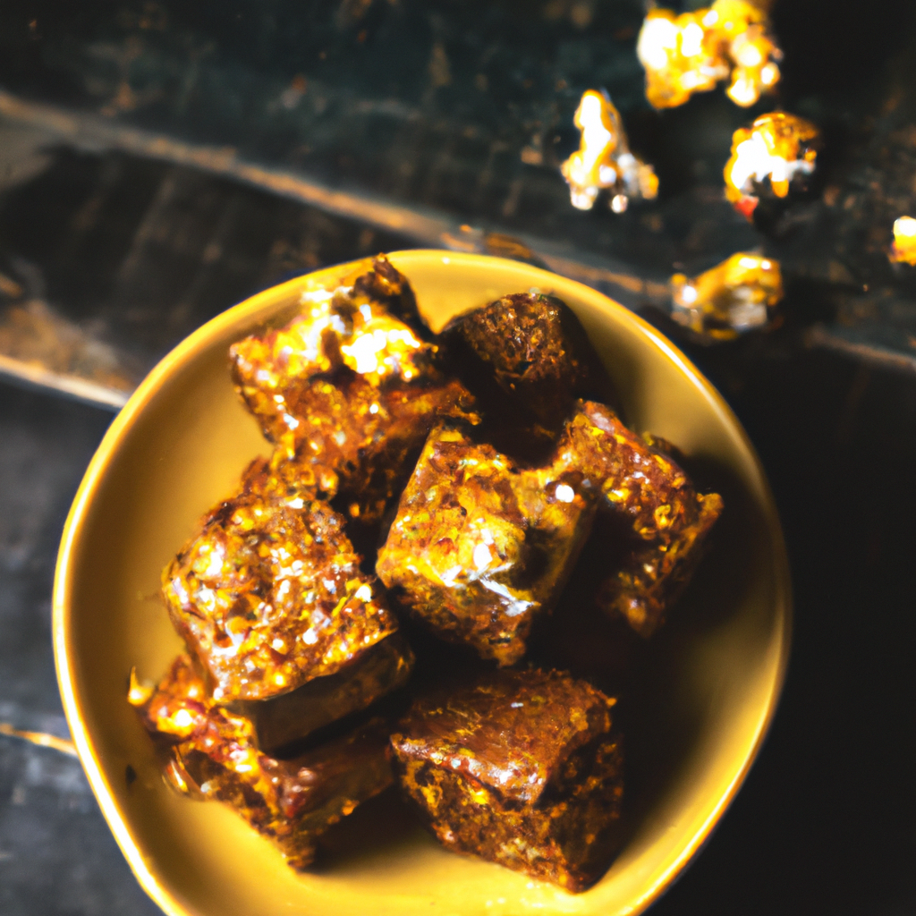 Butterscotch Popcorn Brownies