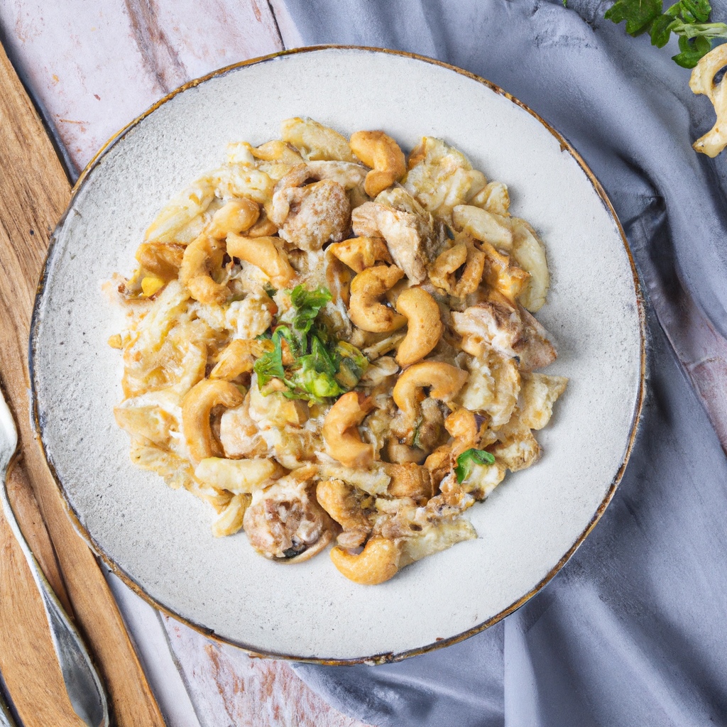 Chicken Cashew Pasta