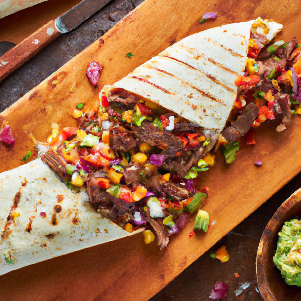 Confetti Philly Steak Wraps