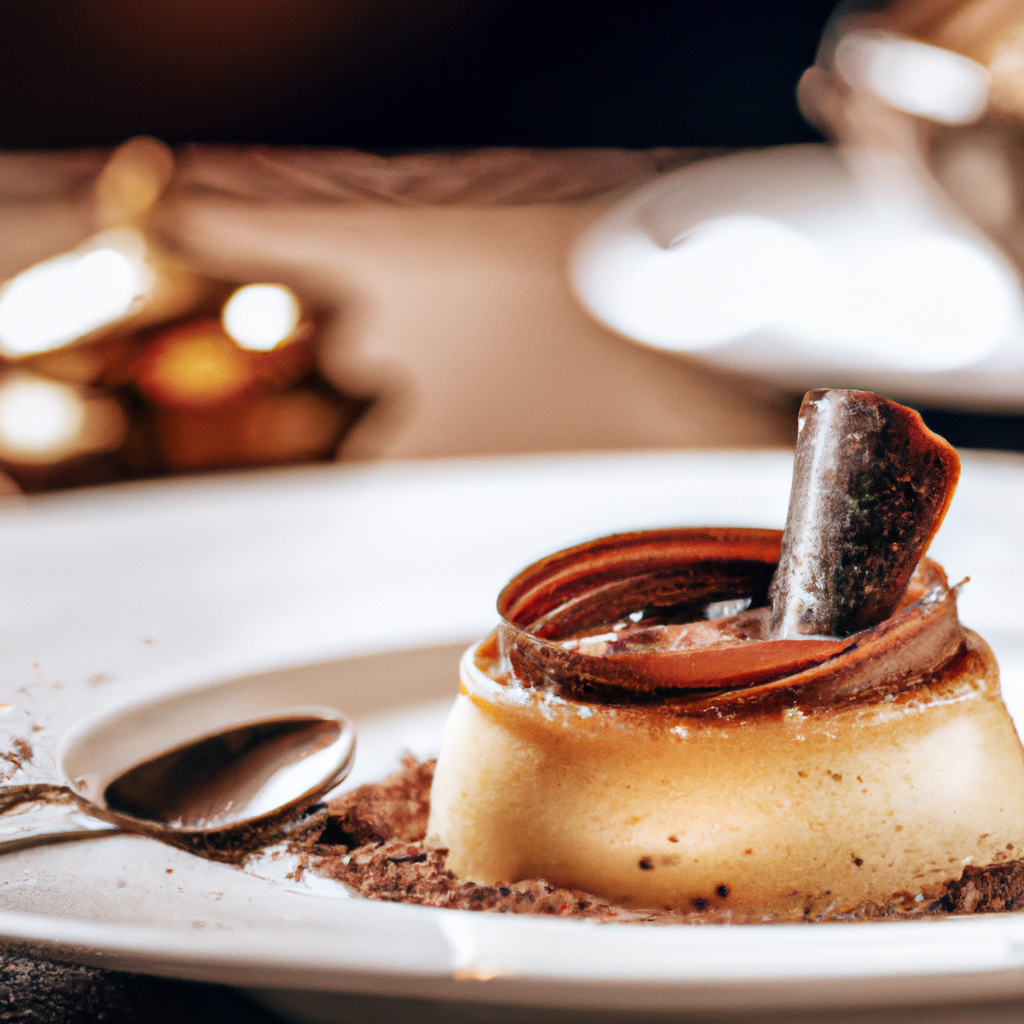 Eclectic Cafe Flan