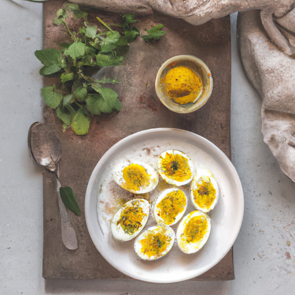 Mustard Pickled Eggs