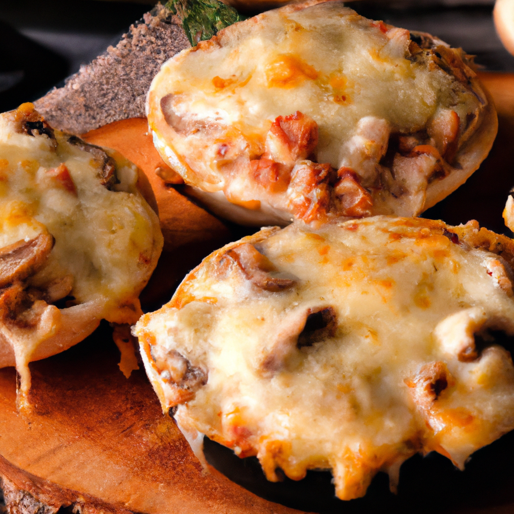 Italian Sausage Stuffed Mushrooms