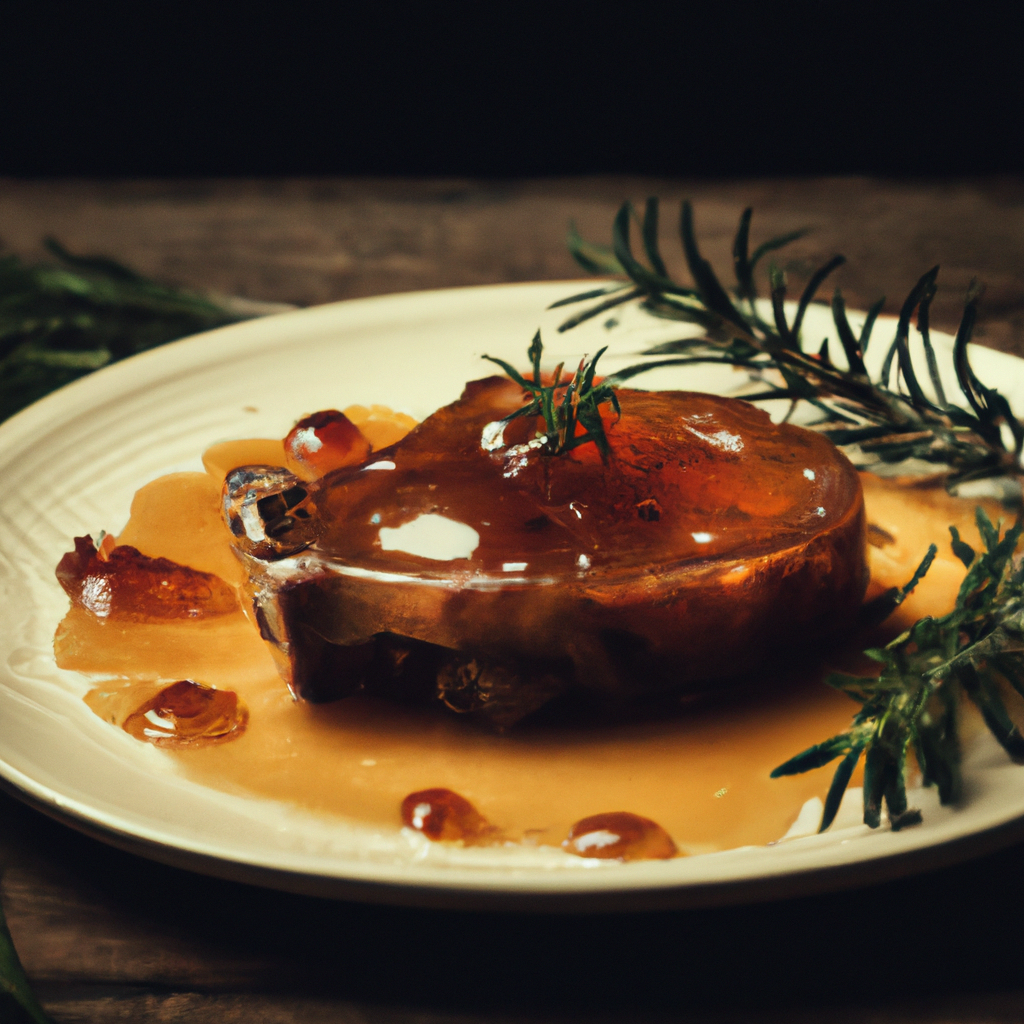 Jelly Glazed Pork Chops