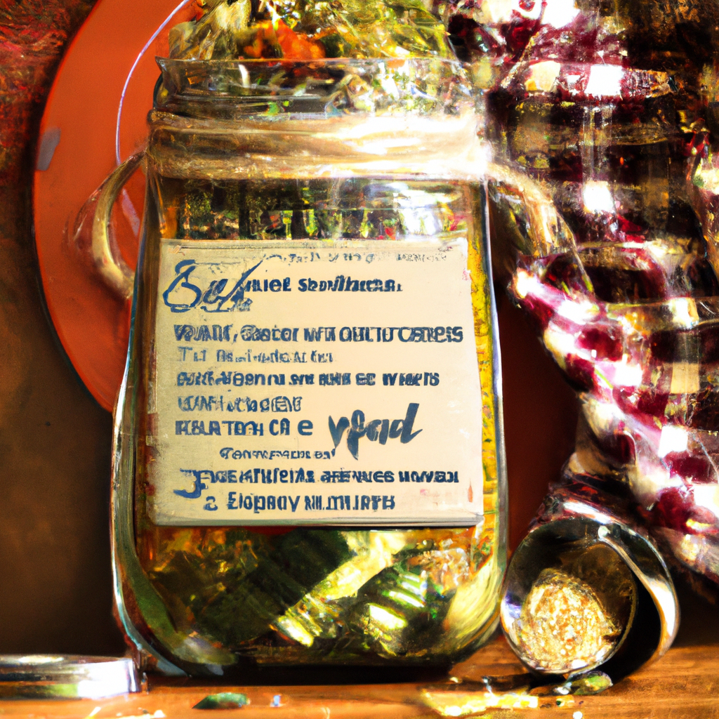 Friendship Soup Mix In A Jar