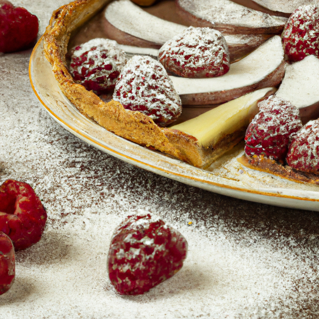 Pear And Raspberry Frangipane Tart