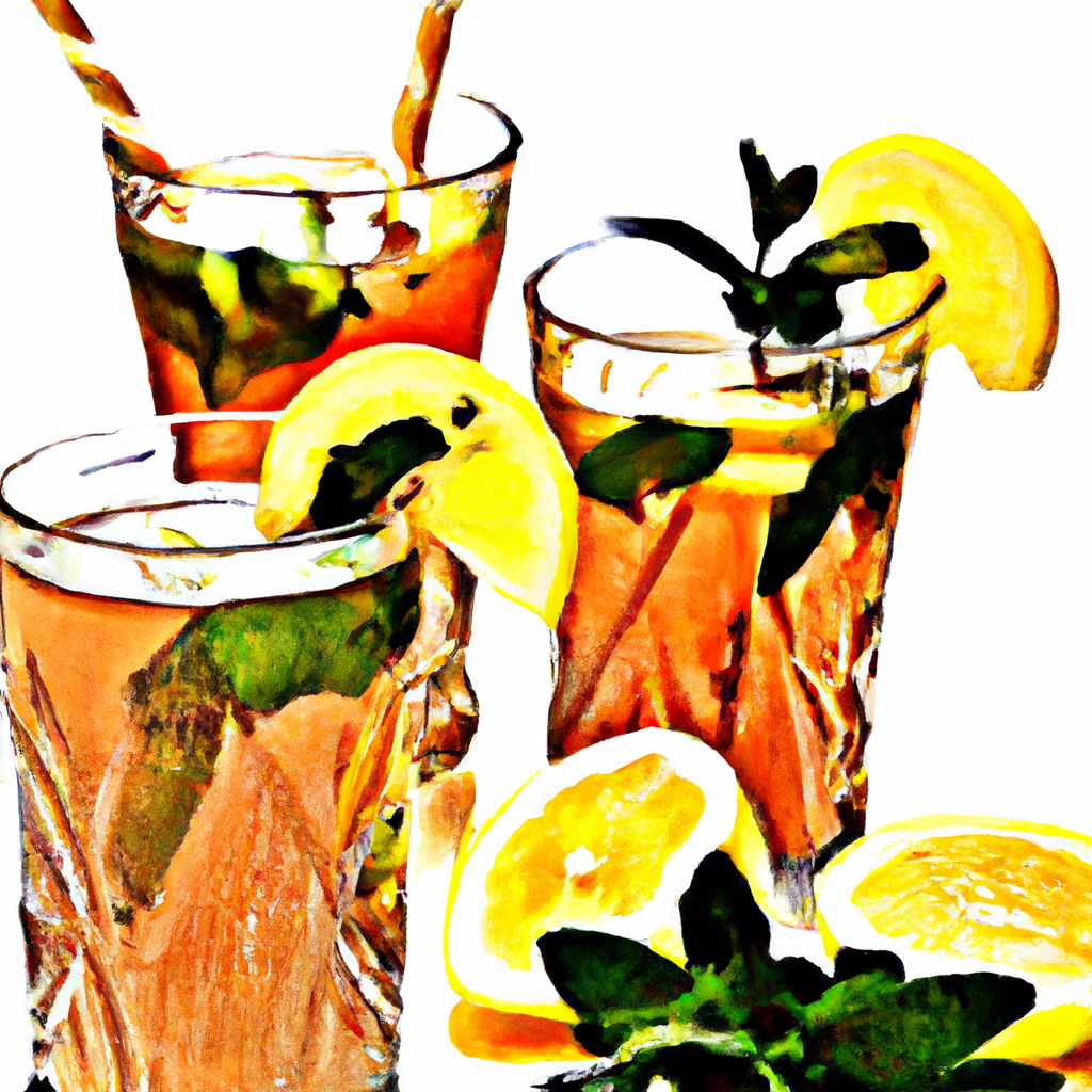 Iced Peppermint Tea