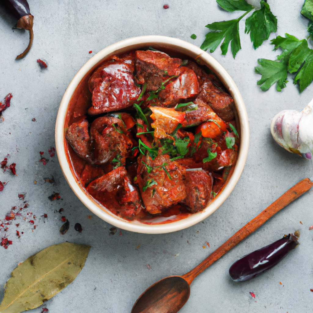 Pflaumen Gulasch