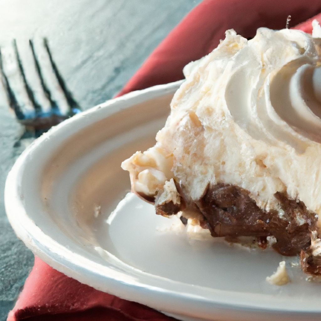 Almond Bar Ice Cream Pie