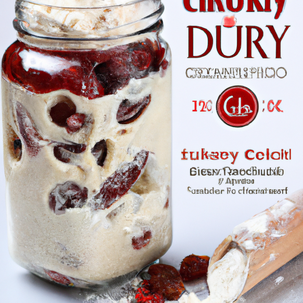 Cherry Chip Cookie Mix In A Jar