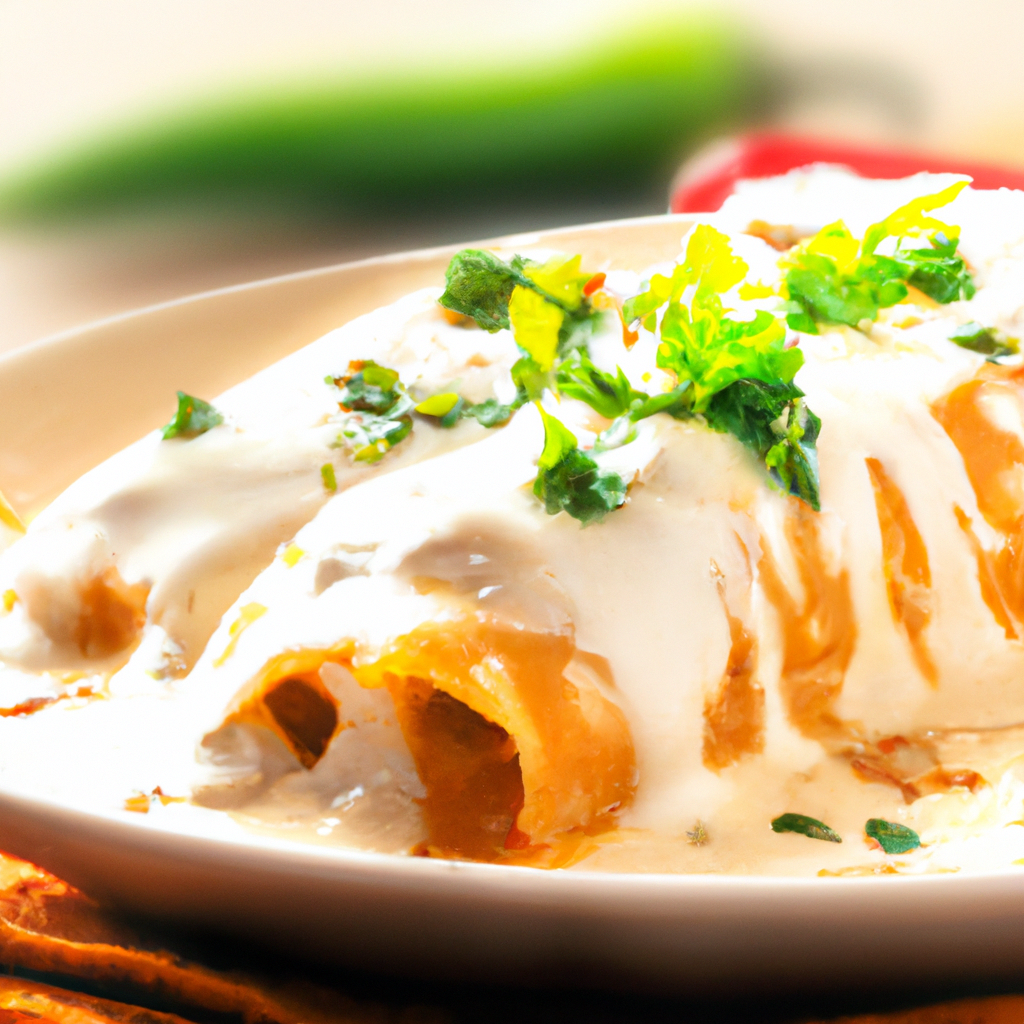 Cheese Enchiladas With Chili Gravy