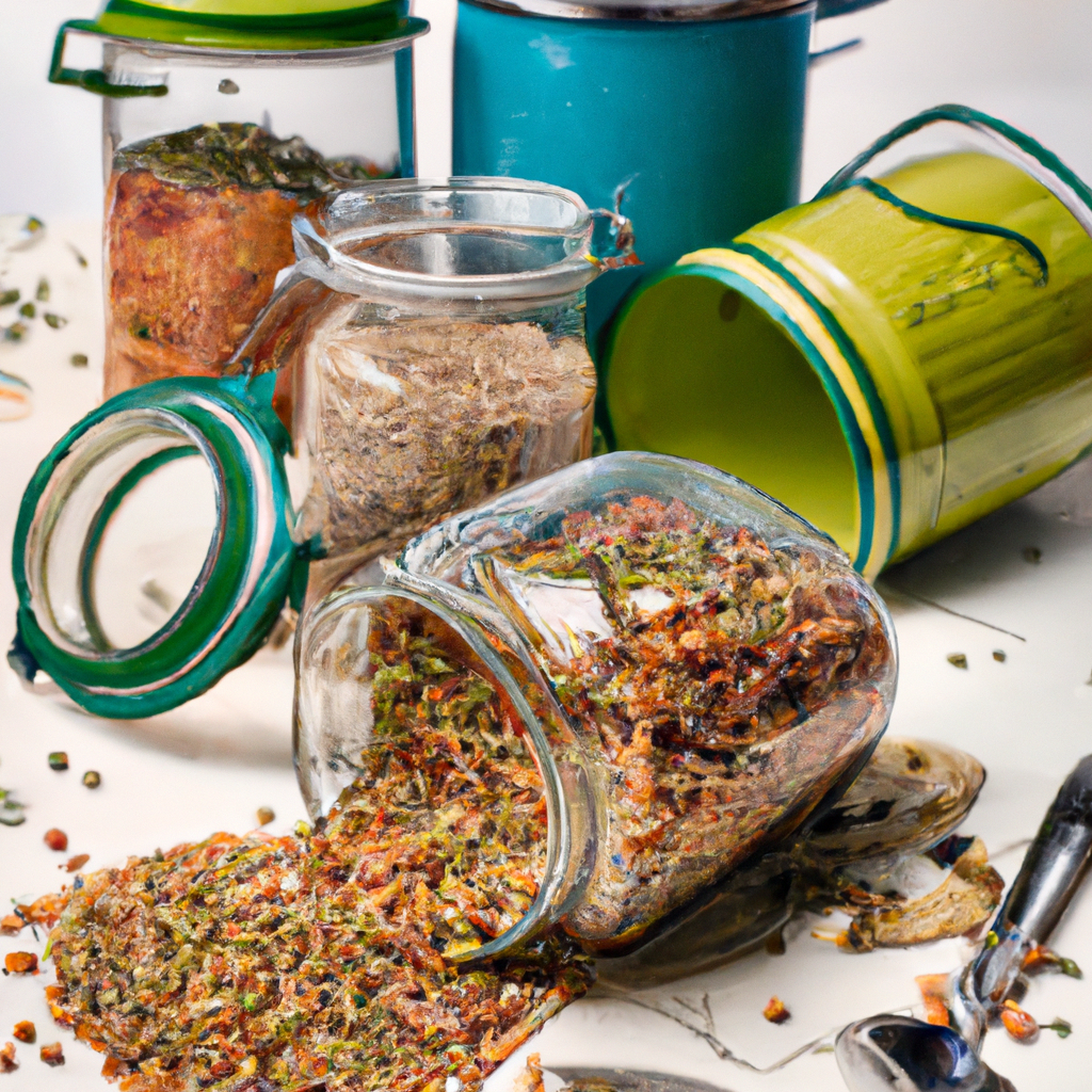 Colorful Soup Mix In A Jar