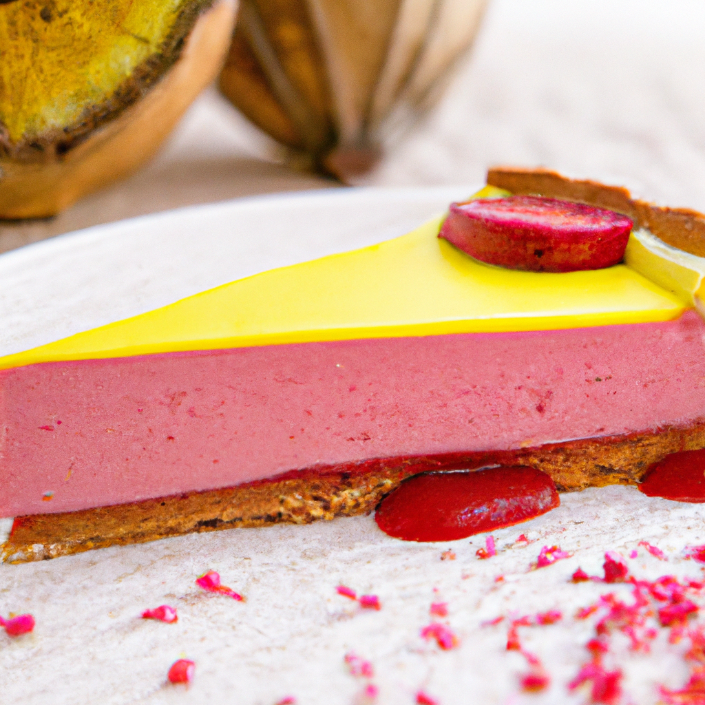 Guava Ice Cream Pie