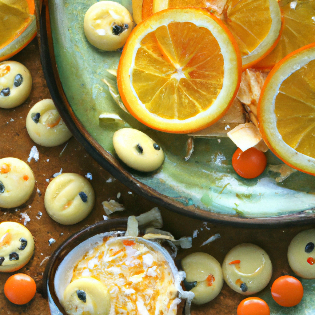 Orange Slice Candy Cookie