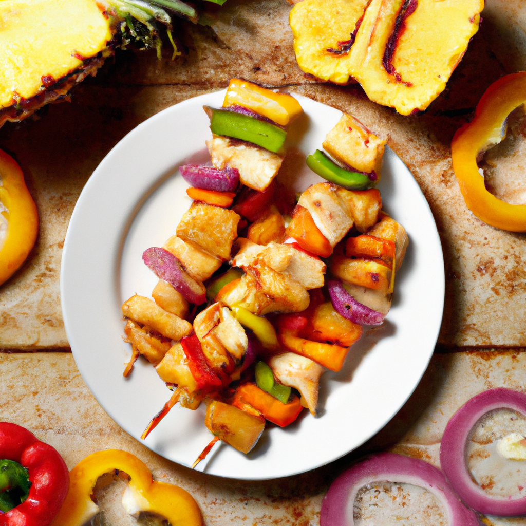 Pineapple Chicken Kabob