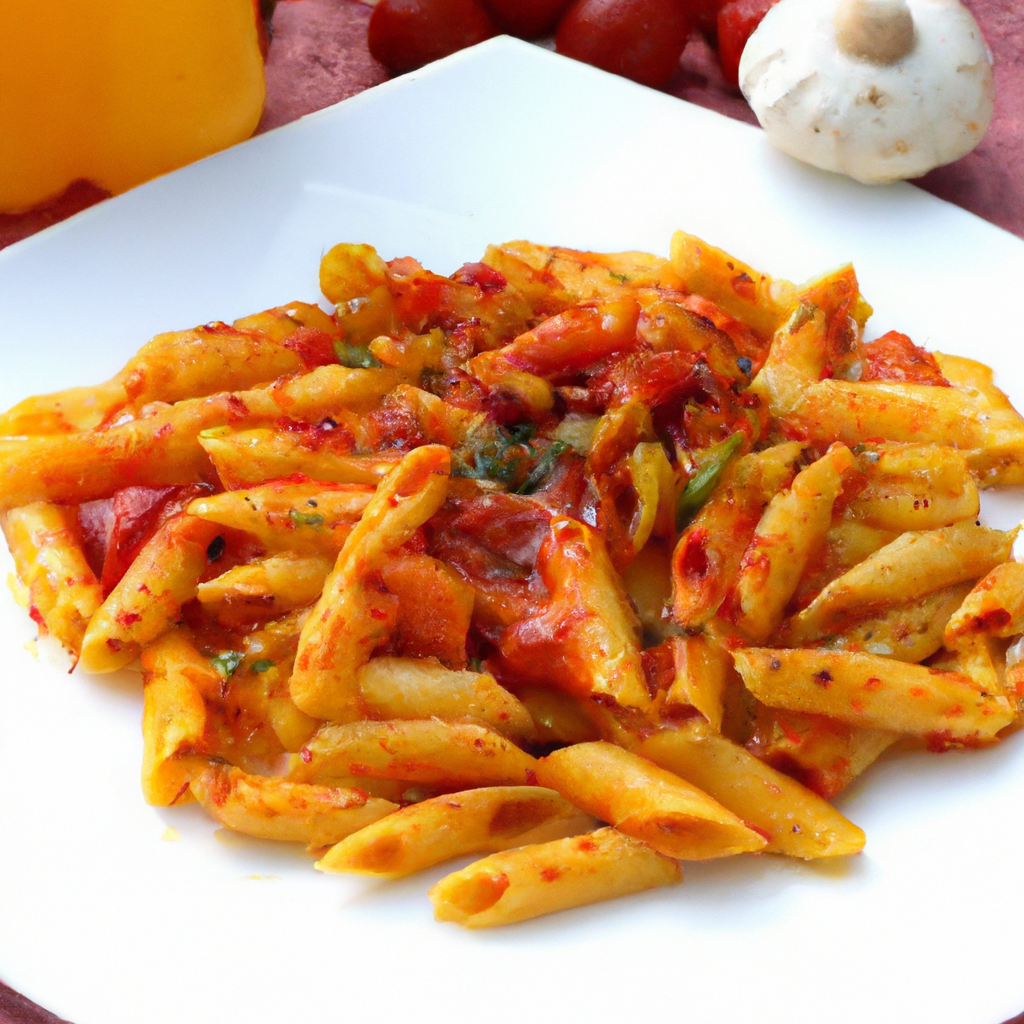 Veg Red Pasta Sanjeev Kapoor