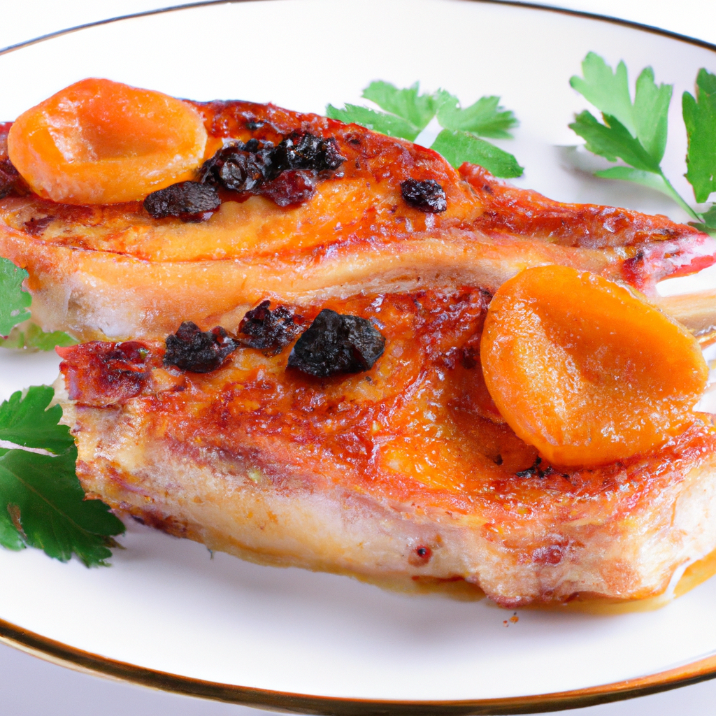 Pork Chops Dried Apricots
