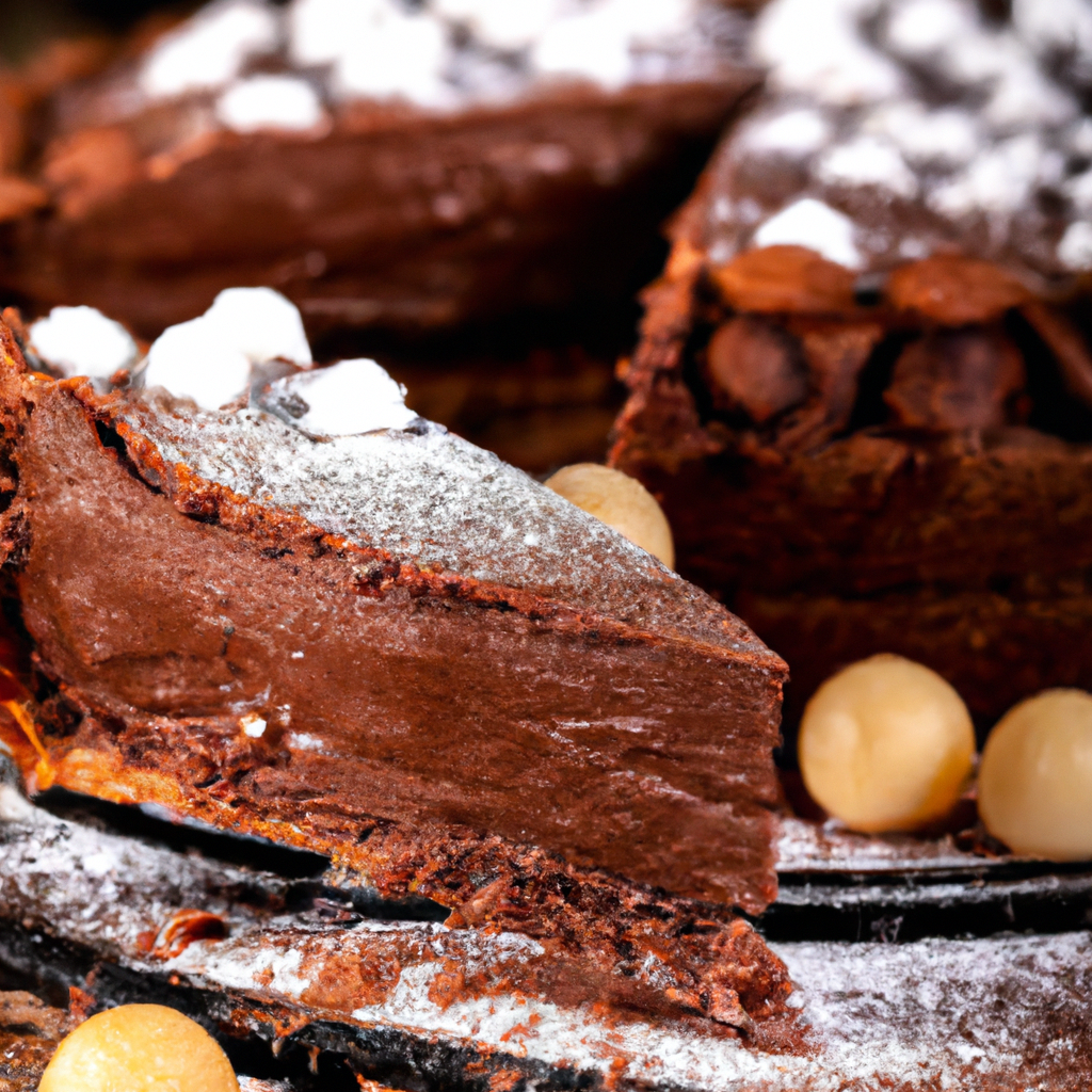 Chocolate Mocha Macadamia Pie