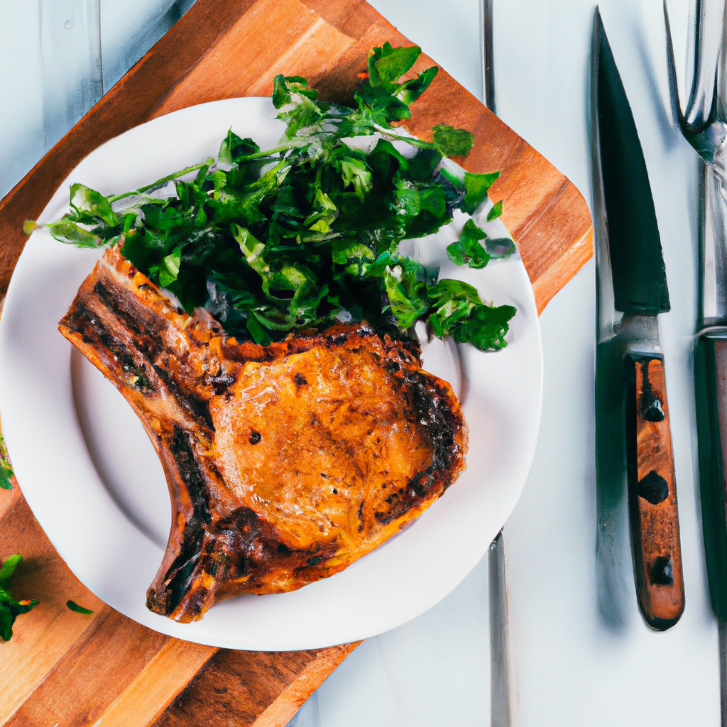 Grilled Pork Chop No Marinade