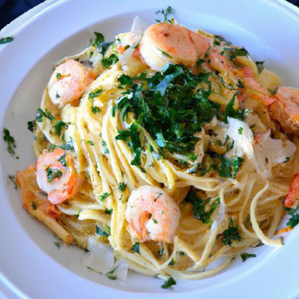 Recipe Of Shrimp Garlic Pasta